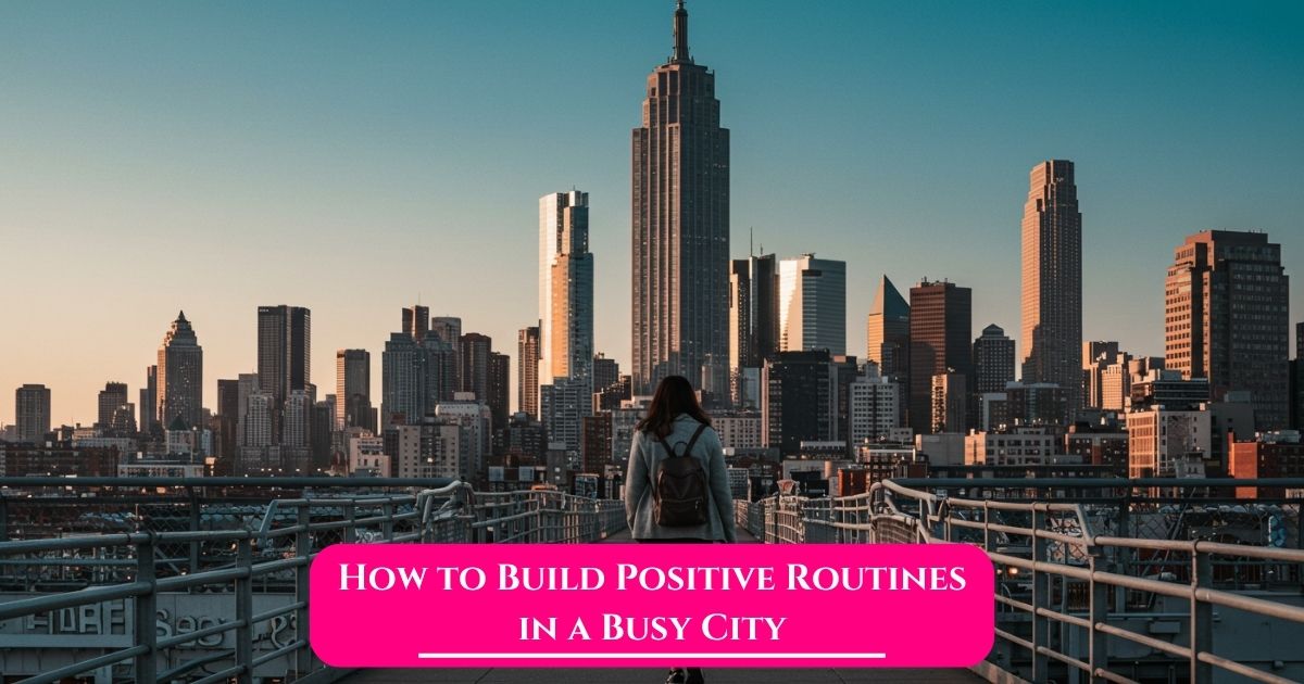 How to Build Positive Routines in a Busy City