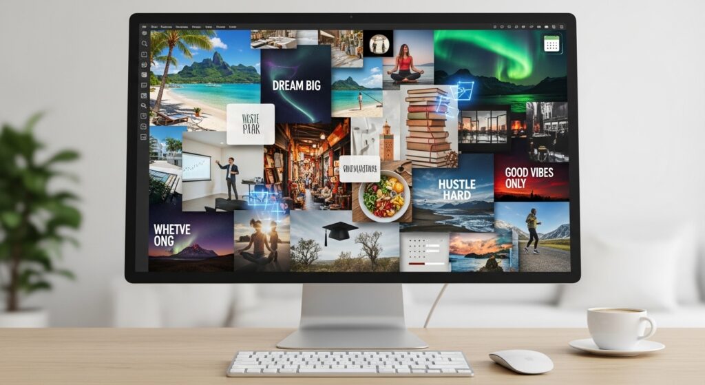 Vision Boards: A Powerful Tool to Manifest the Life You Desire 2 digital vision boards